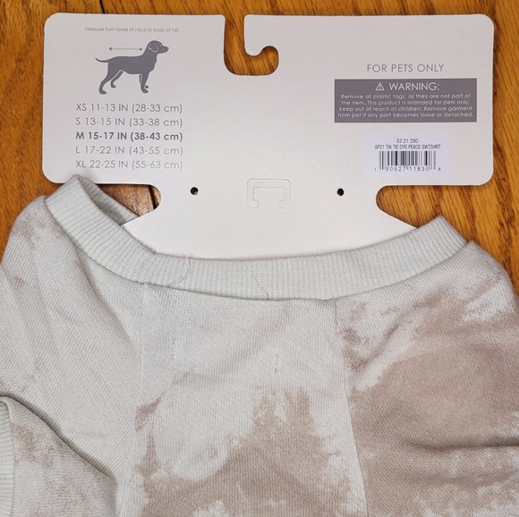 🐾Grayson Pup Peace Sign Sweater sz Med - Picture 4 of 4